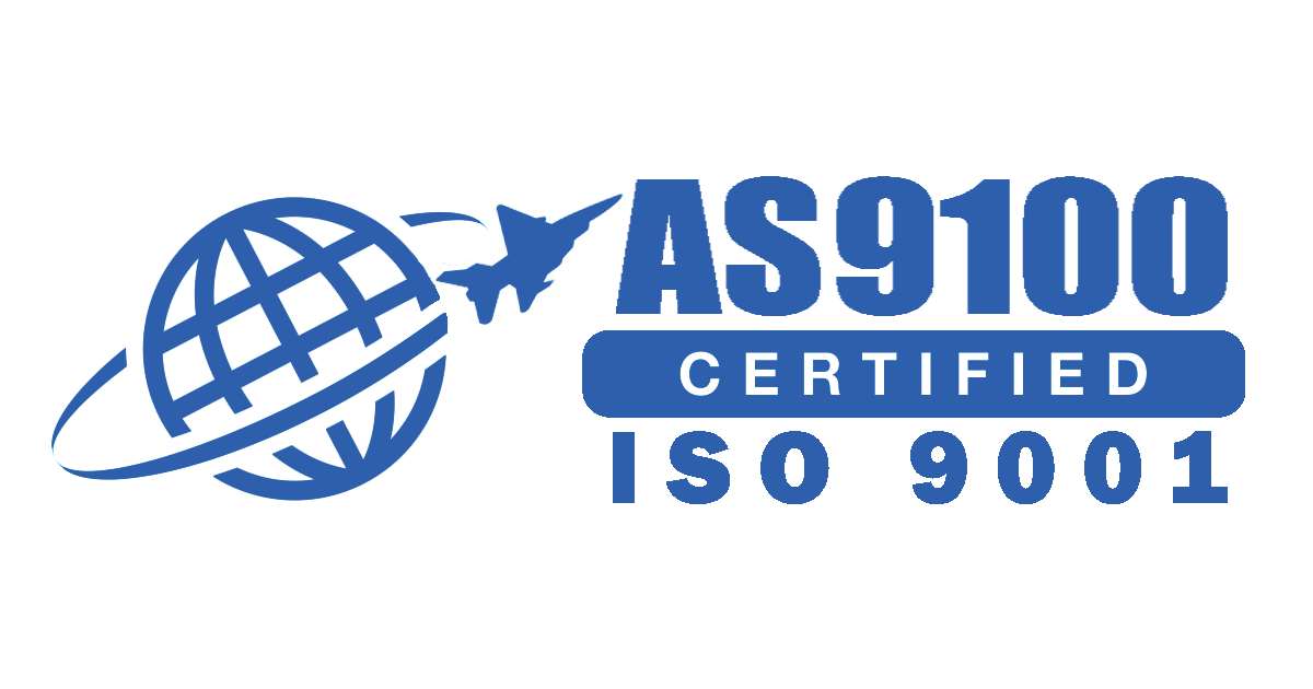 AS9100 Certified with ISO 9001